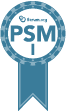 scrum.org Professional Scrum Master PSMI (Badge)